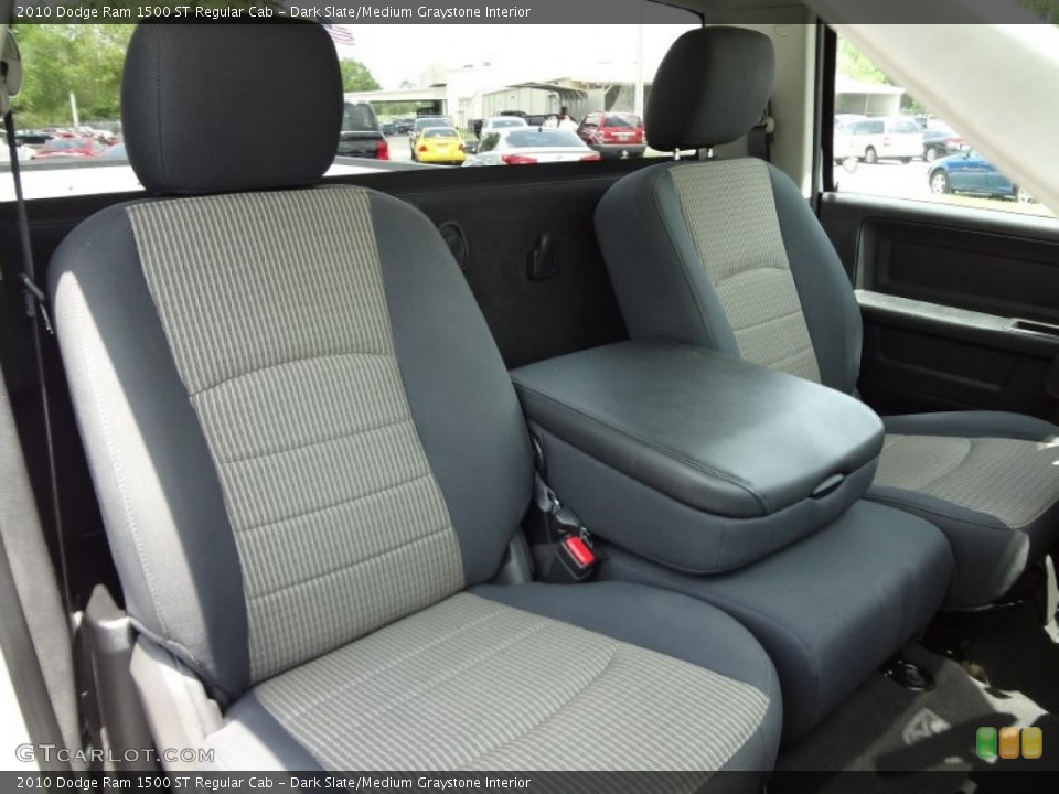 Dark Slate/Medium Graystone Interior Front Seat for the 2010 Dodge Ram 1500 ST Regular Cab #68881359