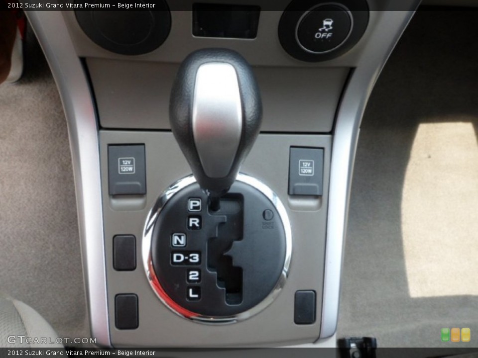Beige Interior Transmission for the 2012 Suzuki Grand Vitara Premium #68883525