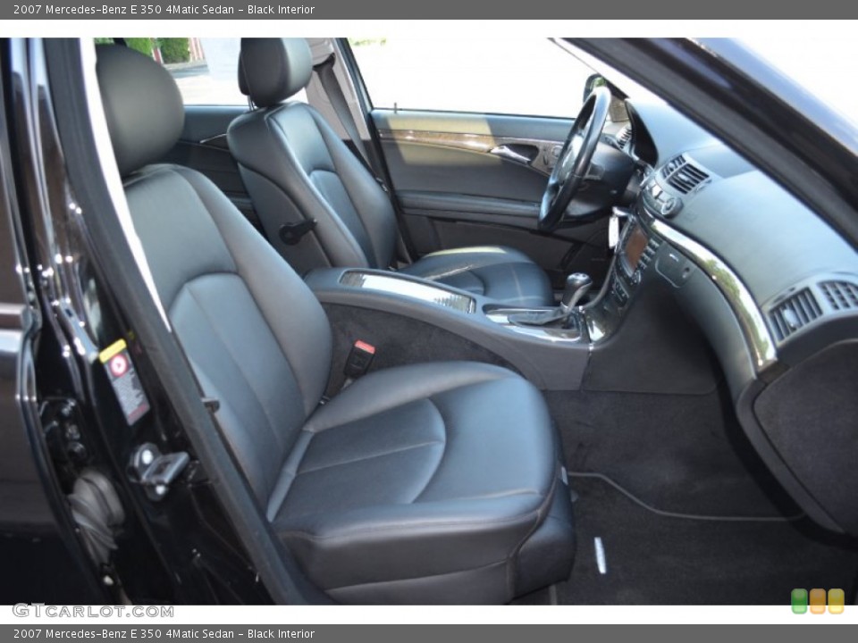 Black Interior Photo for the 2007 Mercedes-Benz E 350 4Matic Sedan #68884332
