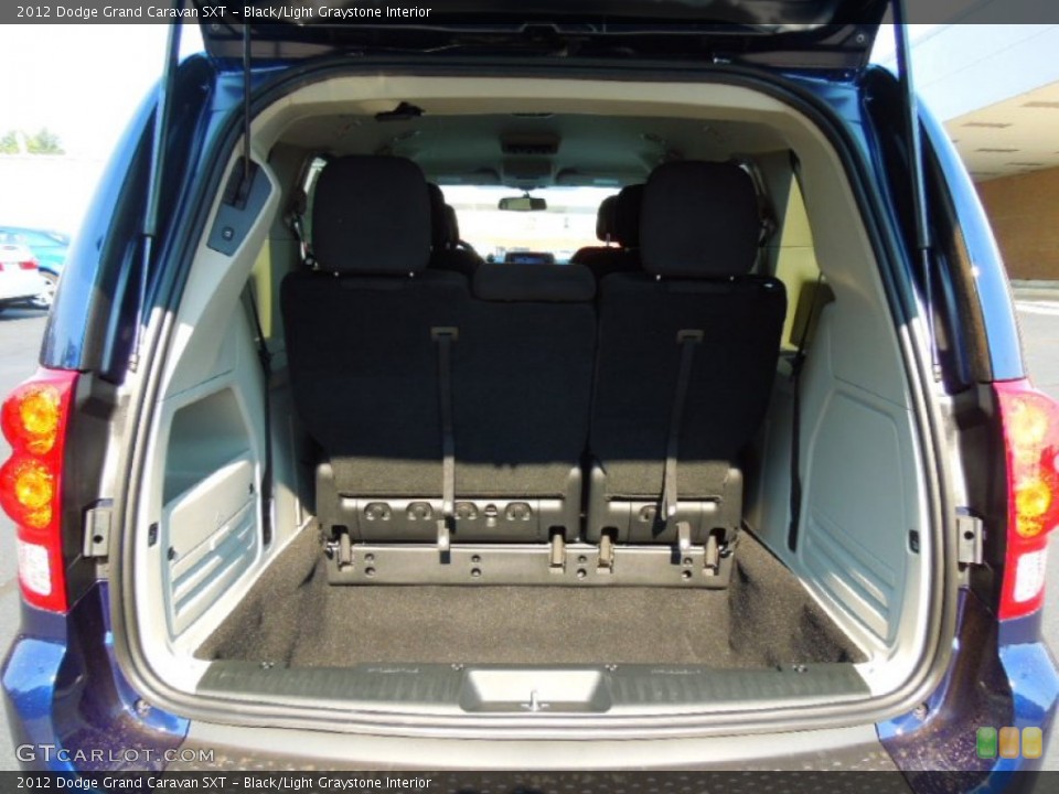 Black/Light Graystone Interior Trunk for the 2012 Dodge Grand Caravan SXT #68884880