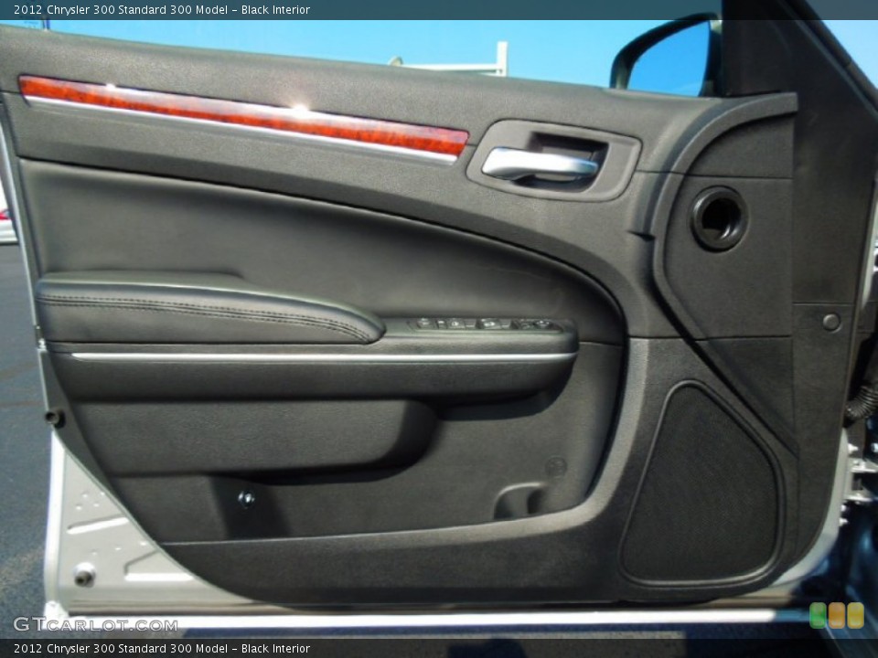 Black Interior Door Panel for the 2012 Chrysler 300  #68884991