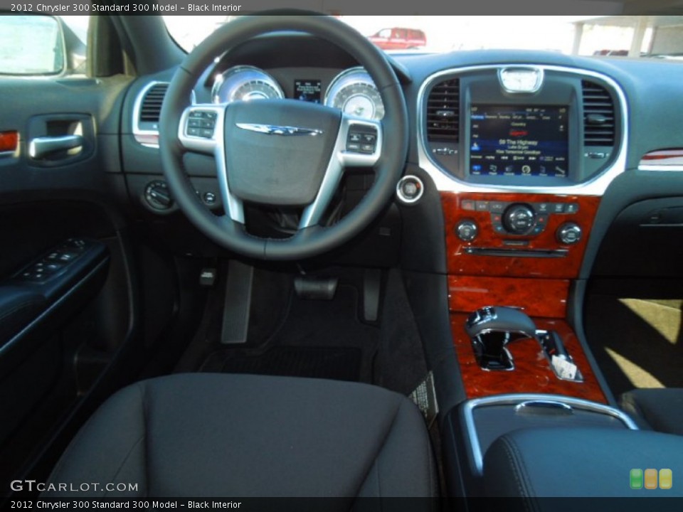 Black Interior Dashboard for the 2012 Chrysler 300  #68885034