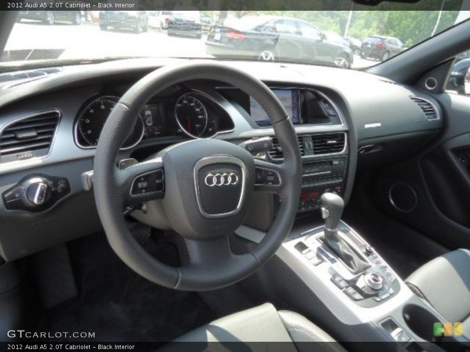 Black Interior Dashboard for the 2012 Audi A5 2.0T Cabriolet #68885118