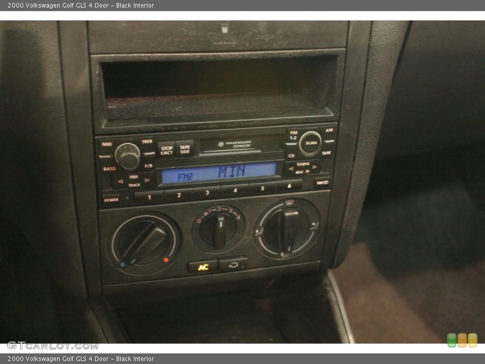 Black Interior Controls for the 2000 Volkswagen Golf GLS 4 Door #68885817