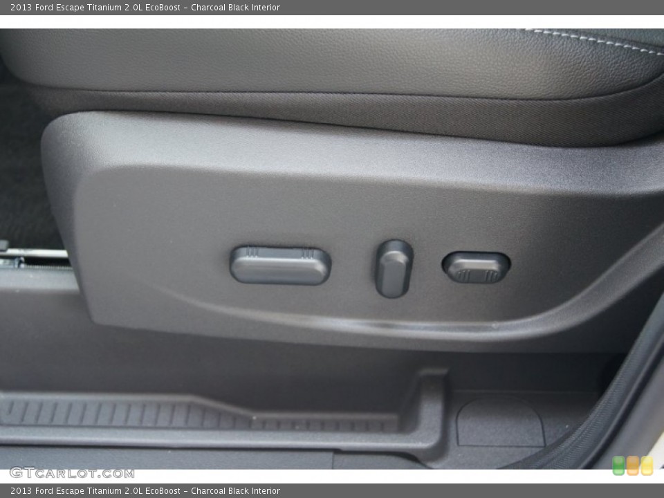 Charcoal Black Interior Controls for the 2013 Ford Escape Titanium 2.0L EcoBoost #68886249