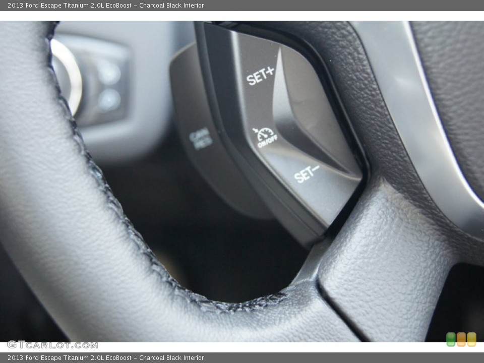 Charcoal Black Interior Controls for the 2013 Ford Escape Titanium 2.0L EcoBoost #68886342
