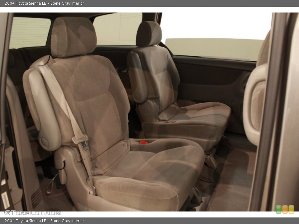 Stone Gray Interior Rear Seat for the 2004 Toyota Sienna LE #68886990