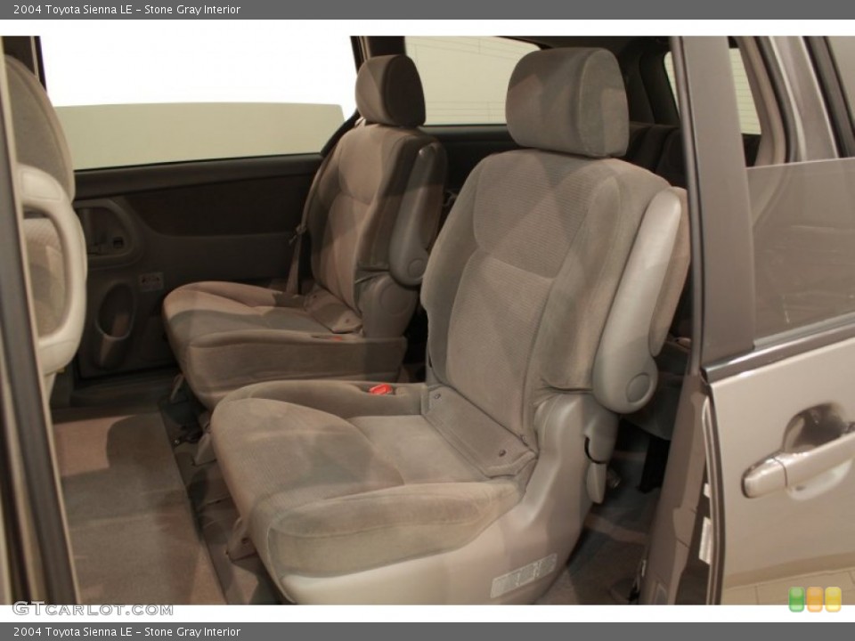 Stone Gray Interior Rear Seat for the 2004 Toyota Sienna LE #68886996