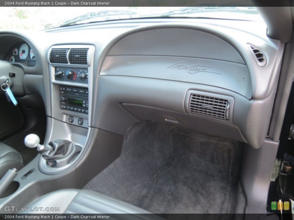 Dark Charcoal Interior Dashboard for the 2004 Ford Mustang Mach 1 Coupe #68887698