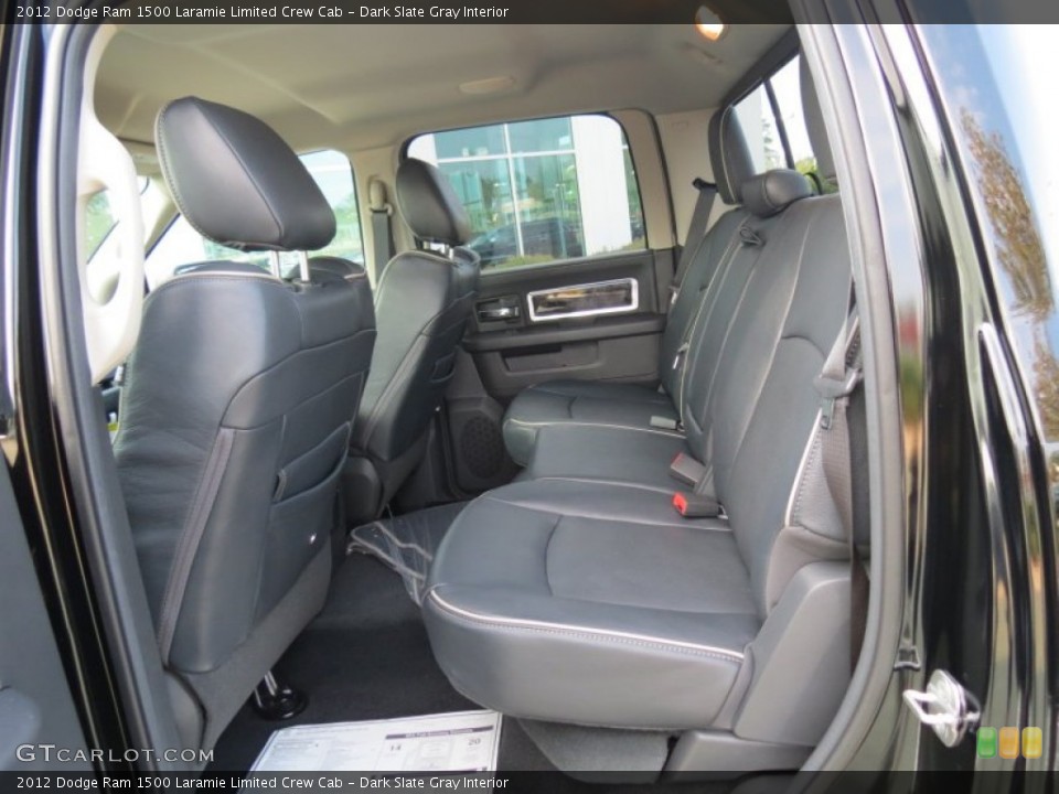 Dark Slate Gray Interior Photo for the 2012 Dodge Ram 1500 Laramie Limited Crew Cab #68887947