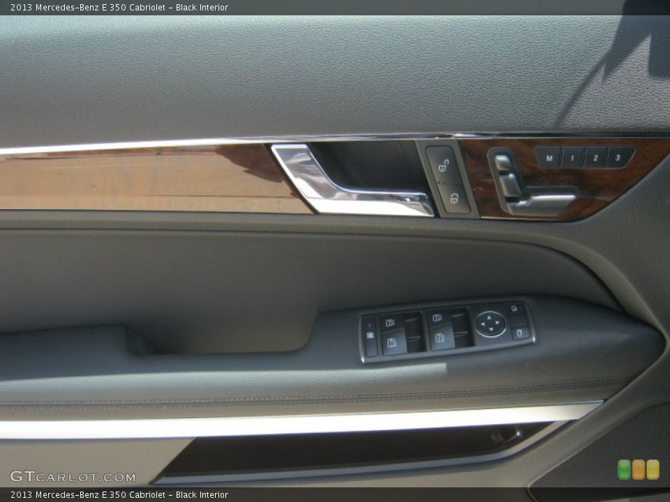 Black Interior Door Panel for the 2013 Mercedes-Benz E 350 Cabriolet #68888601
