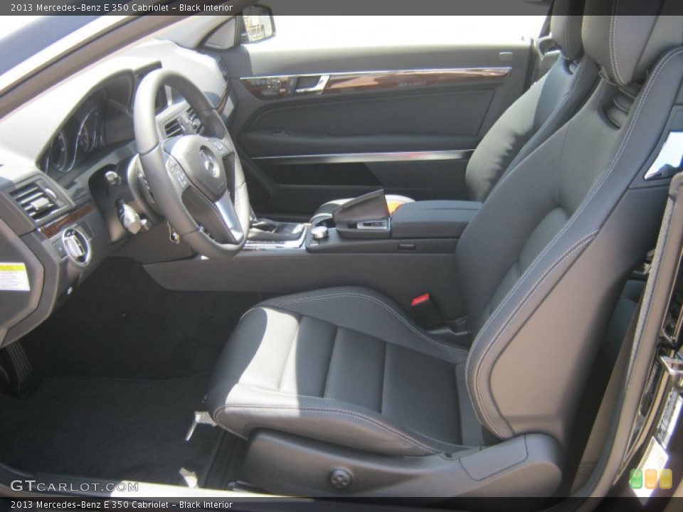 Black Interior Photo for the 2013 Mercedes-Benz E 350 Cabriolet #68888604