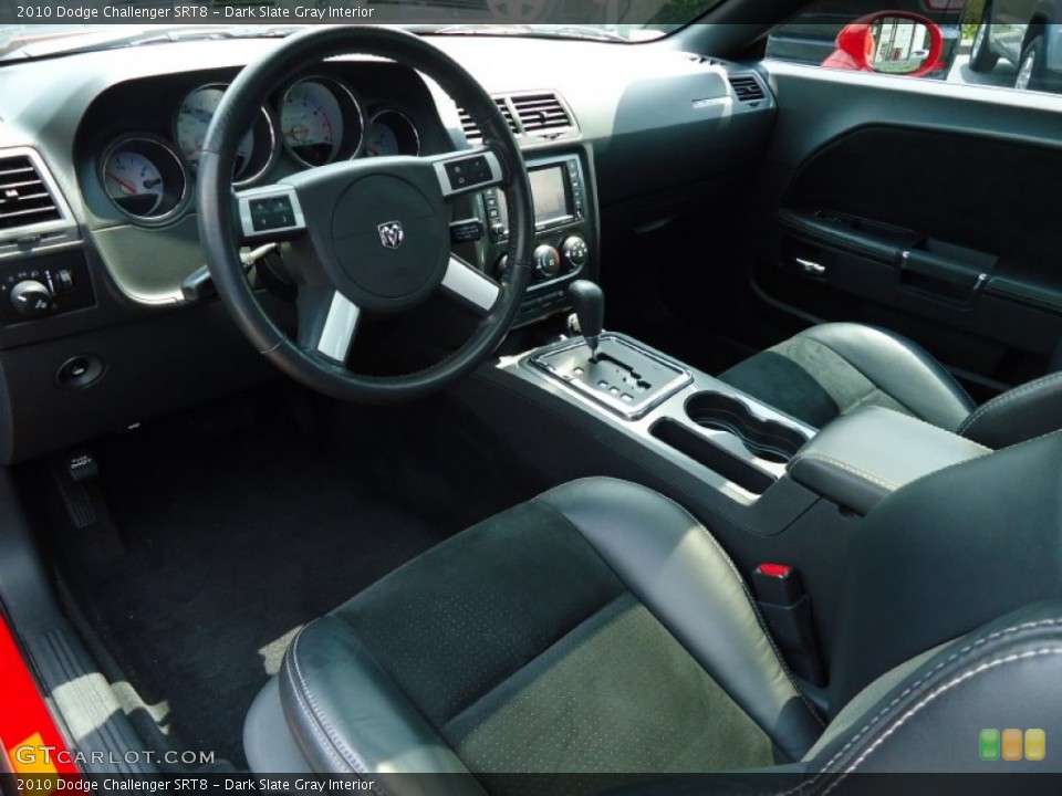 Dark Slate Gray Interior Prime Interior for the 2010 Dodge Challenger SRT8 #68890512