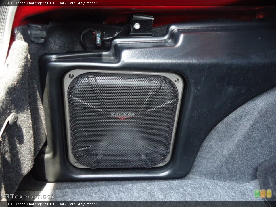 Dark Slate Gray Interior Audio System for the 2010 Dodge Challenger SRT8 #68890587