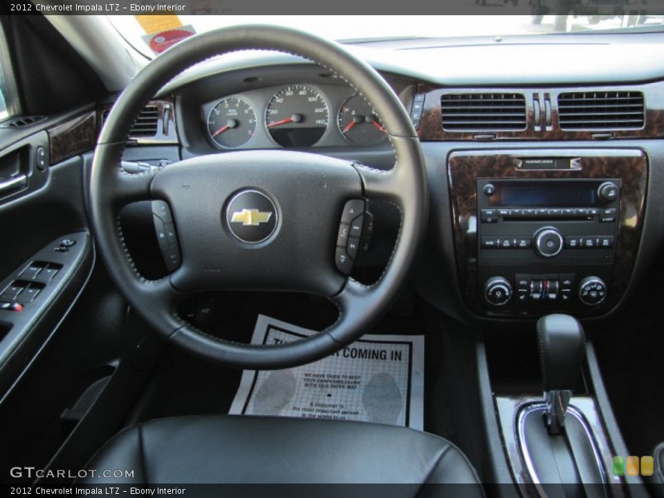 Ebony Interior Dashboard for the 2012 Chevrolet Impala LTZ #68891064