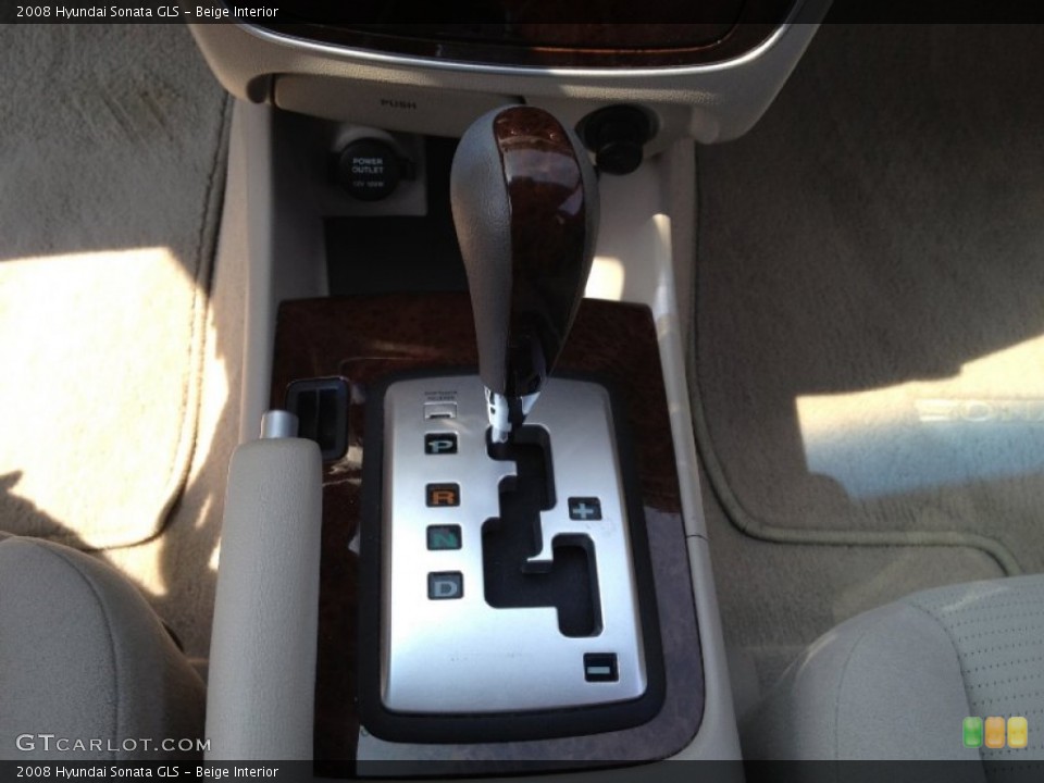 Beige Interior Transmission for the 2008 Hyundai Sonata GLS #68892141