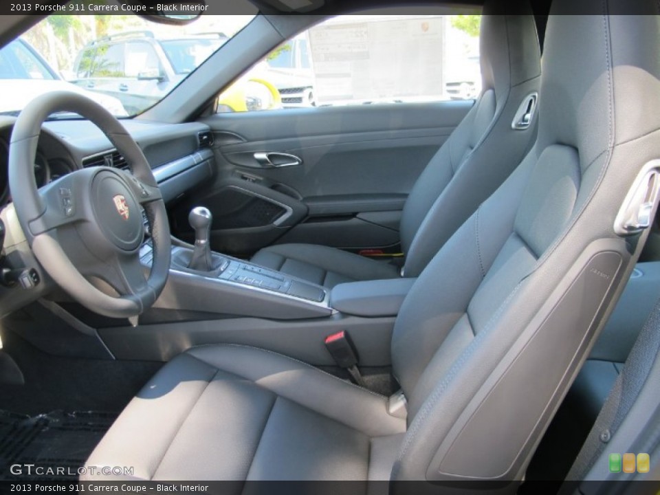 Black Interior Photo for the 2013 Porsche 911 Carrera Coupe #68892265