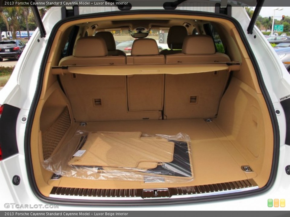 Luxor Beige Interior Trunk for the 2013 Porsche Cayenne  #68892417