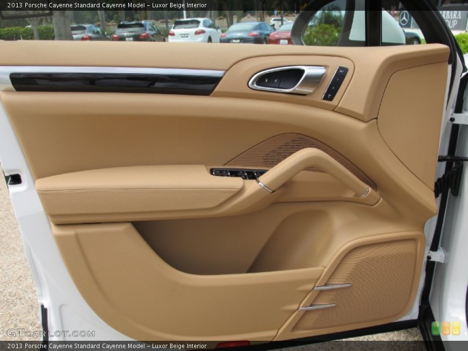 Luxor Beige Interior Door Panel for the 2013 Porsche Cayenne  #68892435