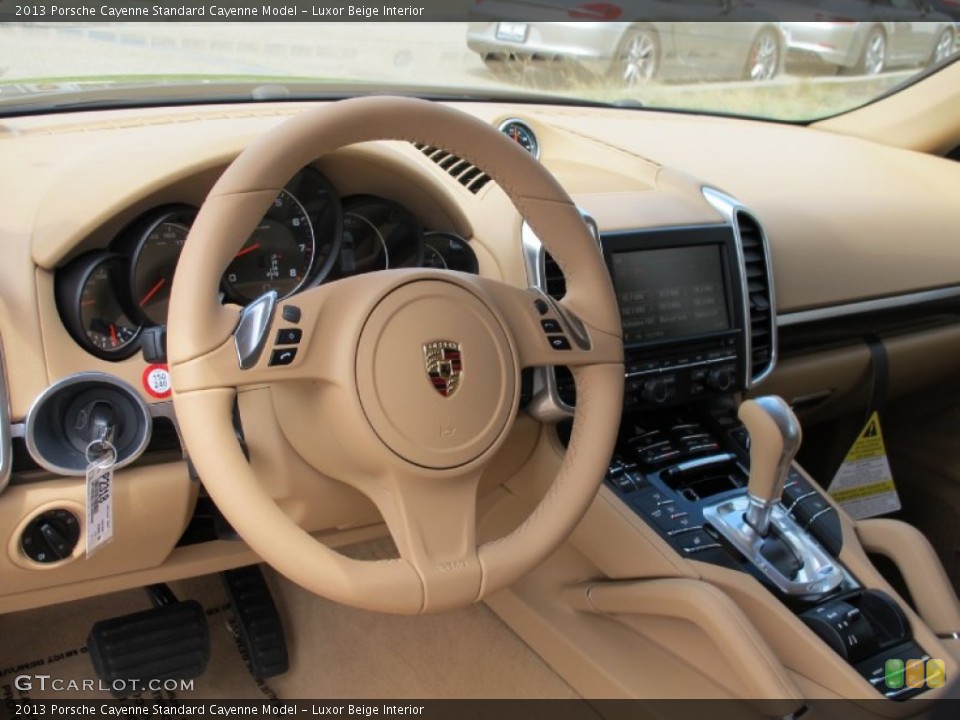 Luxor Beige Interior Dashboard for the 2013 Porsche Cayenne  #68892531