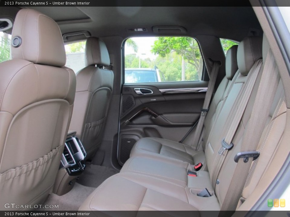 Umber Brown Interior Photo for the 2013 Porsche Cayenne S #68892594