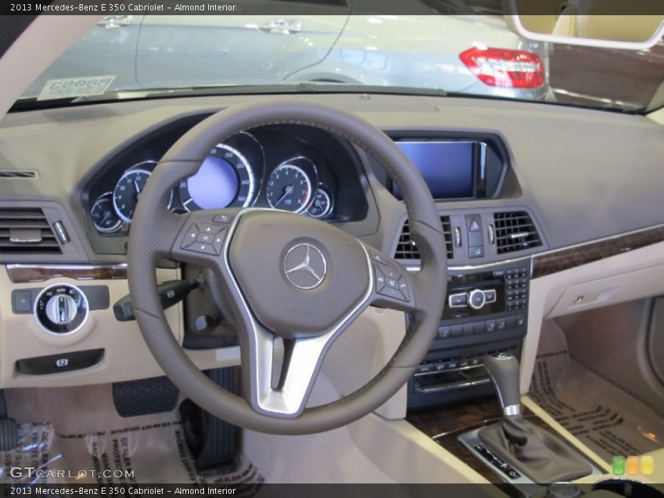 Almond Interior Dashboard for the 2013 Mercedes-Benz E 350 Cabriolet #68893182