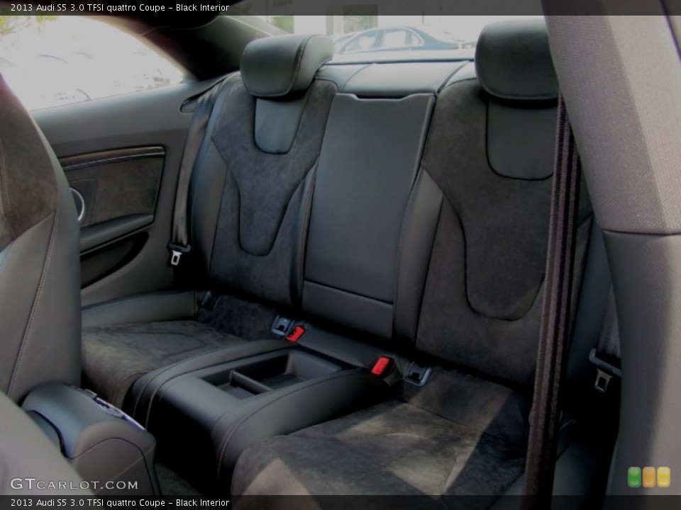 Black Interior Rear Seat for the 2013 Audi S5 3.0 TFSI quattro Coupe #68893380