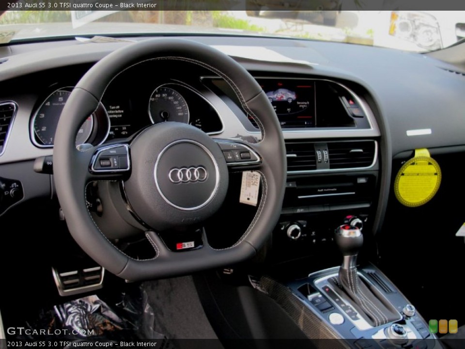 Black Interior Dashboard for the 2013 Audi S5 3.0 TFSI quattro Coupe #68893398