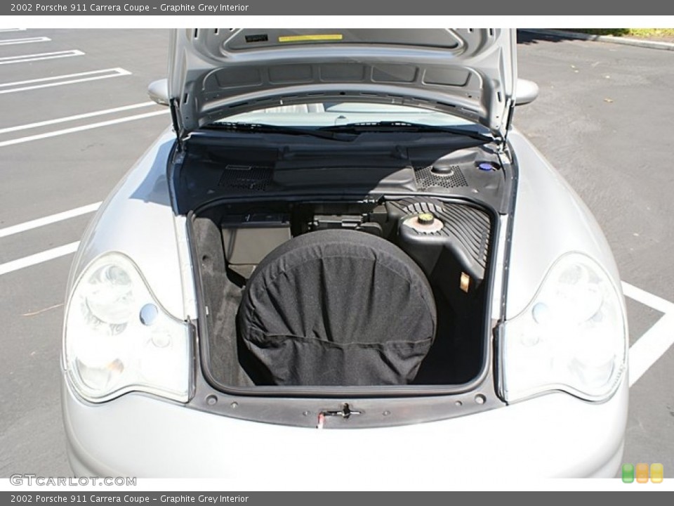 Graphite Grey Interior Trunk for the 2002 Porsche 911 Carrera Coupe #68894127