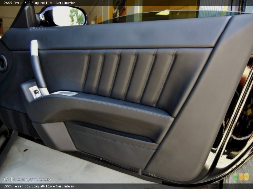 Nero Interior Door Panel for the 2005 Ferrari 612 Scaglietti F1A #68894874