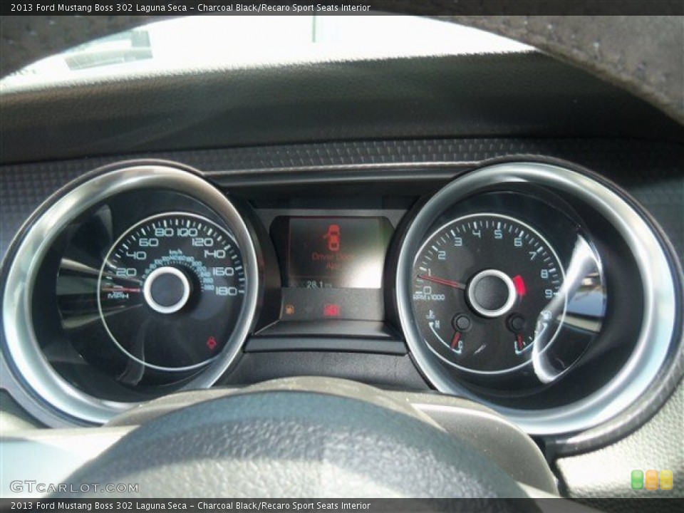 Charcoal Black/Recaro Sport Seats Interior Gauges for the 2013 Ford Mustang Boss 302 Laguna Seca #68896889
