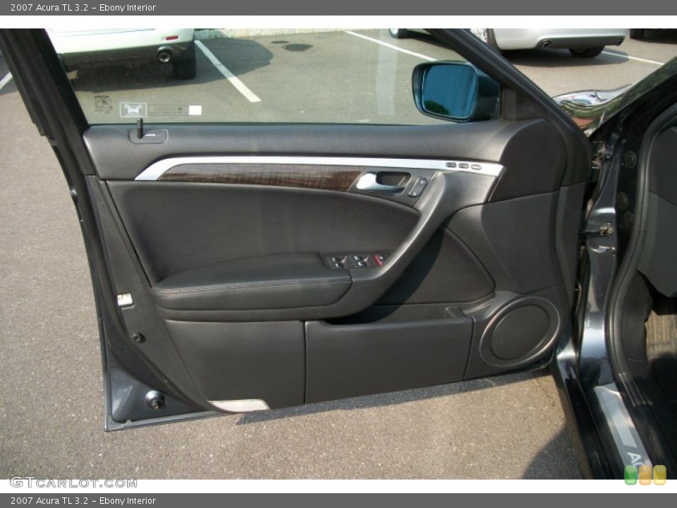 Ebony Interior Door Panel for the 2007 Acura TL 3.2 #68898222