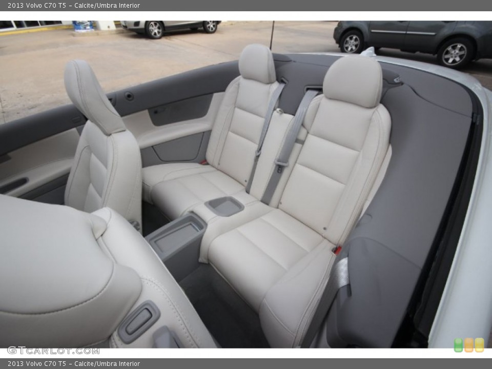 Calcite/Umbra Interior Rear Seat for the 2013 Volvo C70 T5 #68899920