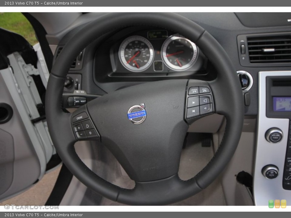 Calcite/Umbra Interior Steering Wheel for the 2013 Volvo C70 T5 #68899938