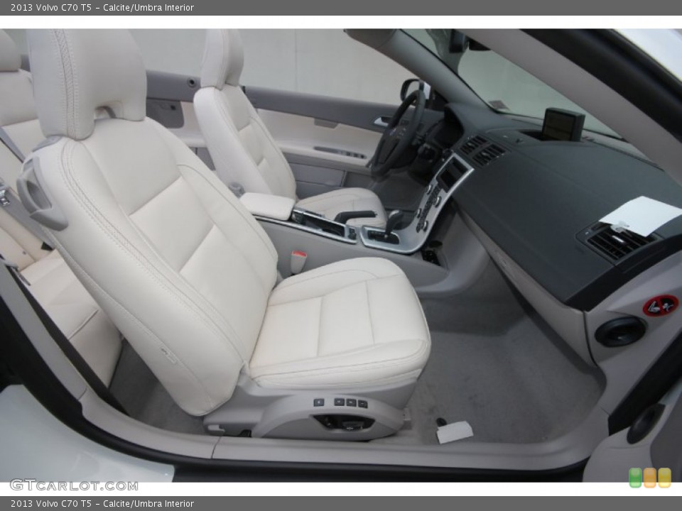 Calcite/Umbra Interior Front Seat for the 2013 Volvo C70 T5 #68899965