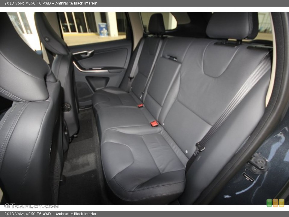 Anthracite Black Interior Rear Seat for the 2013 Volvo XC60 T6 AWD #68900082