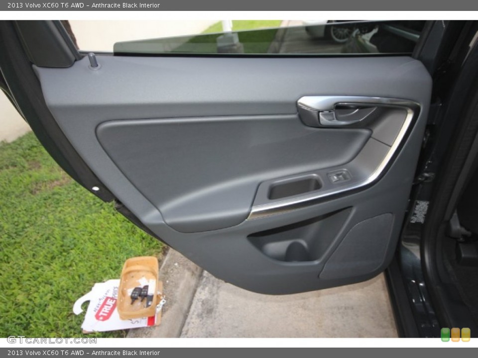 Anthracite Black Interior Door Panel for the 2013 Volvo XC60 T6 AWD #68900109