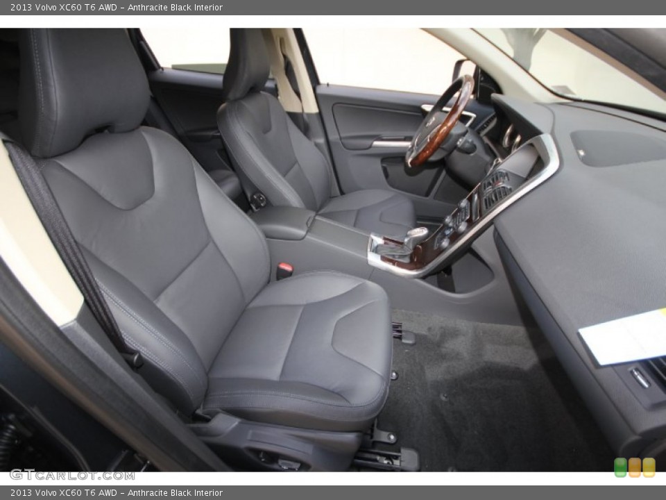 Anthracite Black Interior Photo for the 2013 Volvo XC60 T6 AWD #68900169