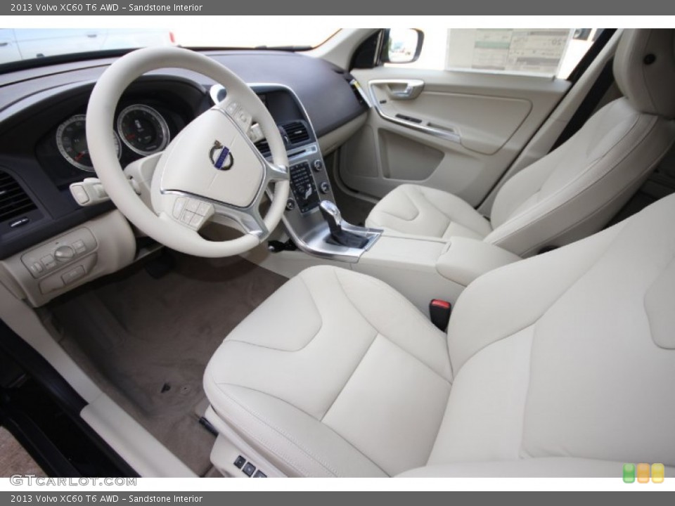 Sandstone Interior Prime Interior for the 2013 Volvo XC60 T6 AWD #68900250