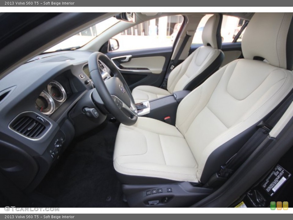 Soft Beige Interior Photo for the 2013 Volvo S60 T5 #68900436