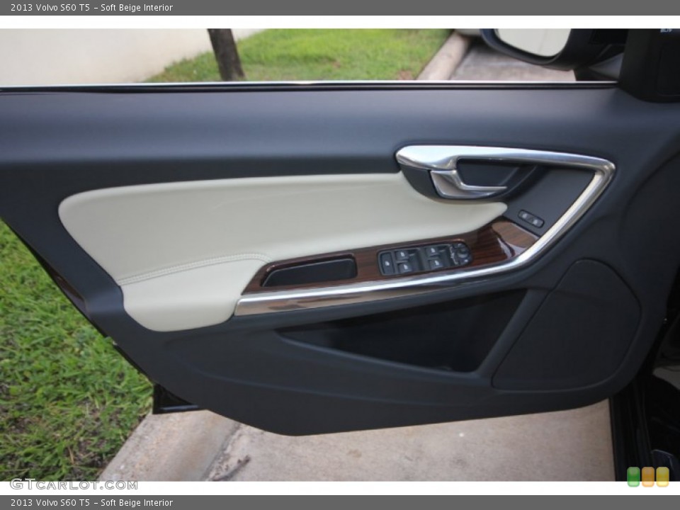 Soft Beige Interior Door Panel for the 2013 Volvo S60 T5 #68900470