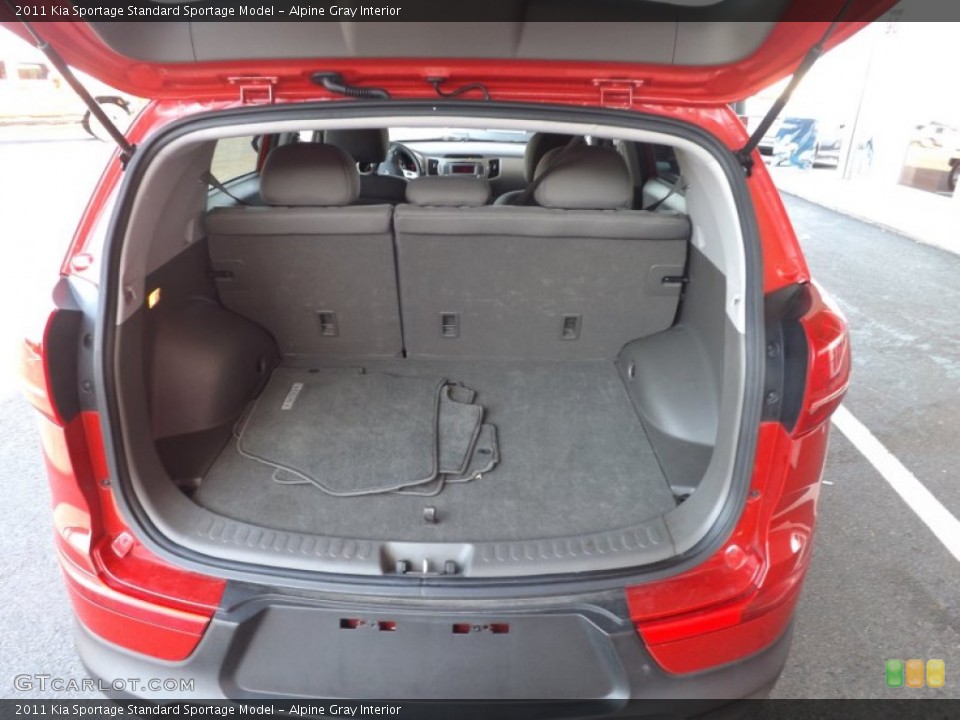 Alpine Gray Interior Trunk for the 2011 Kia Sportage  #68902725