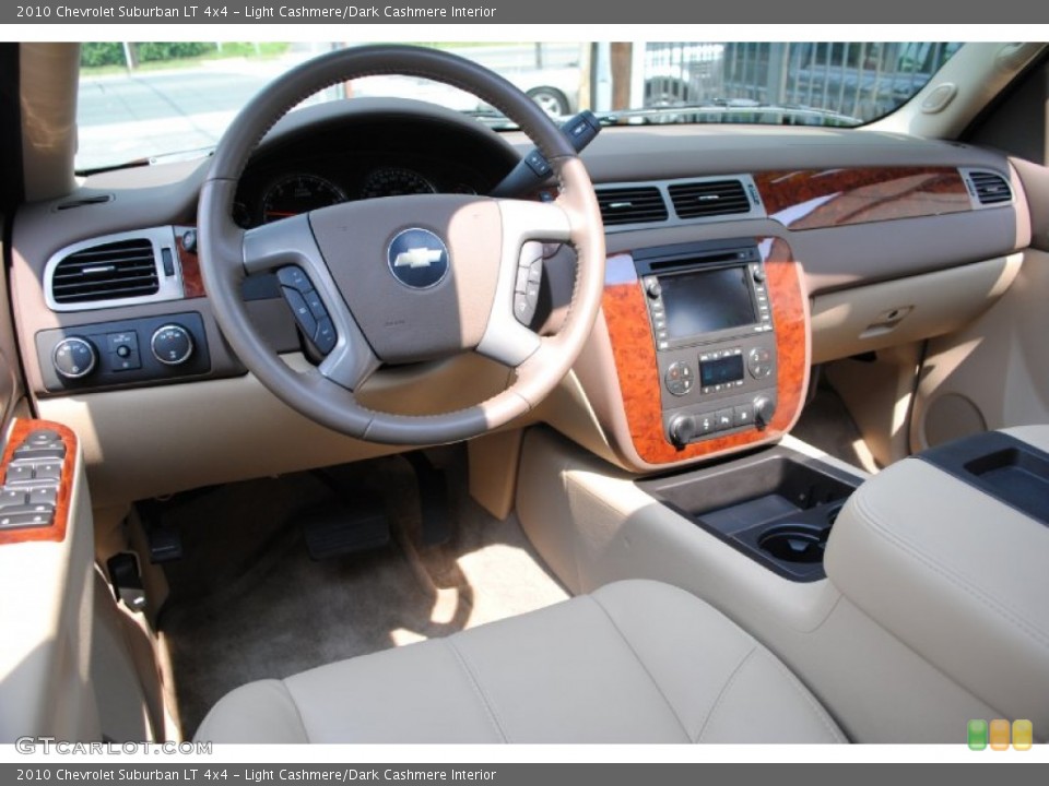Light Cashmere/Dark Cashmere Interior Dashboard for the 2010 Chevrolet Suburban LT 4x4 #68904921