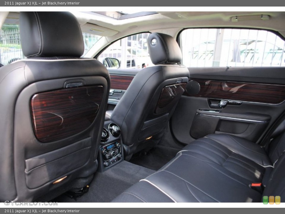 Jet Black/Ivory Interior Photo for the 2011 Jaguar XJ XJL #68905608