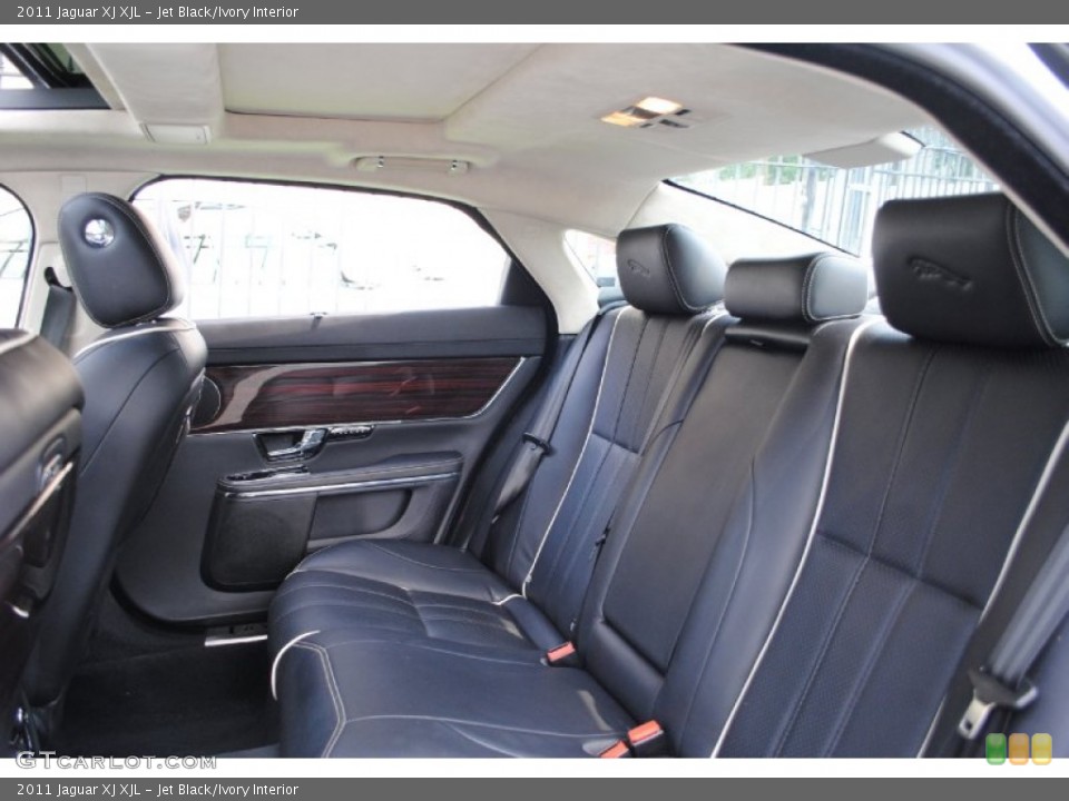 Jet Black/Ivory Interior Photo for the 2011 Jaguar XJ XJL #68905617