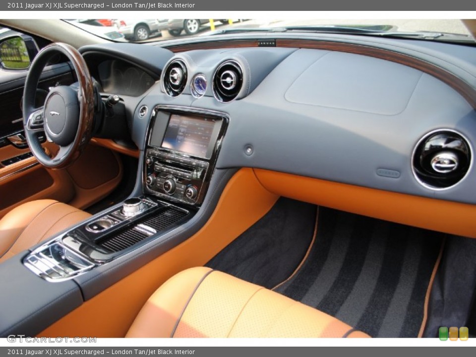 London Tan/Jet Black Interior Dashboard for the 2011 Jaguar XJ XJL Supercharged #68905980