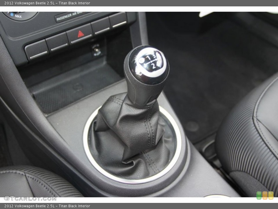 Titan Black Interior Transmission for the 2012 Volkswagen Beetle 2.5L #68907726