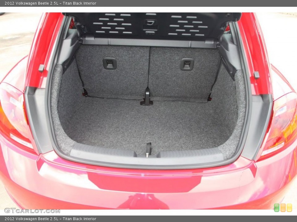 Titan Black Interior Trunk for the 2012 Volkswagen Beetle 2.5L #68907744