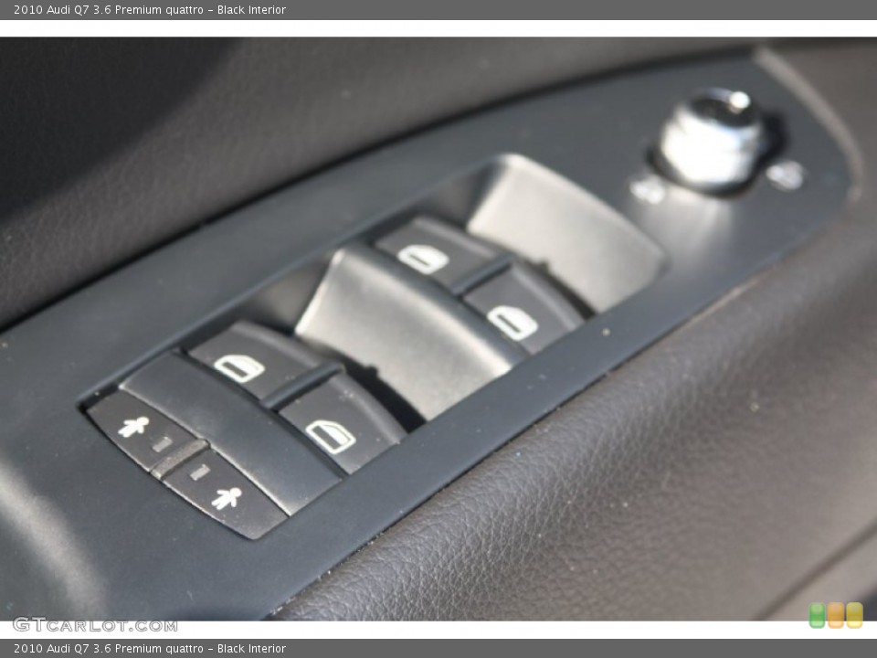 Black Interior Controls for the 2010 Audi Q7 3.6 Premium quattro #68908740