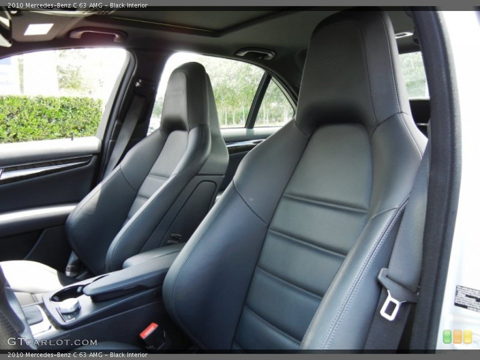 Black Interior Photo for the 2010 Mercedes-Benz C 63 AMG #68908848